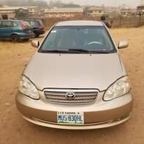 A picture of Toyota corrolla