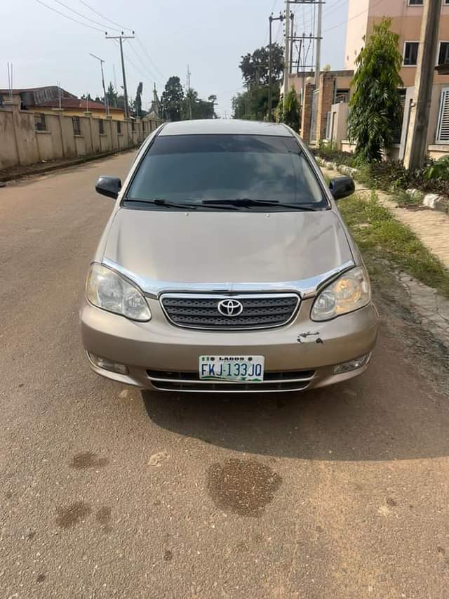 A picture of TOTAL FIRST BODY 1 YEAR USED TOYOTA COROLLA 2004 MODEL