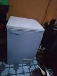 A picture of Nauza deep freezer litre 100 offer lak 260k inagandisha kwa