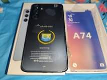 A picture of Samsung A74