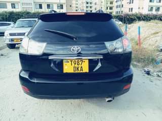 A picture of Toyota harrier new model
