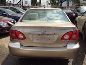 A picture of TOKUNBO TOYOTA COROLLA 2006Model No mechanical issues Good condition Papers