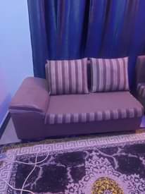 A picture of L shape sofa