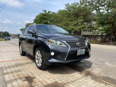 A picture of Sharp 20112014 Lexus RX350 model clean interior and exterior with