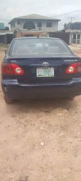 A picture of Toyota Corolla 03 painted once good engine and gear ac