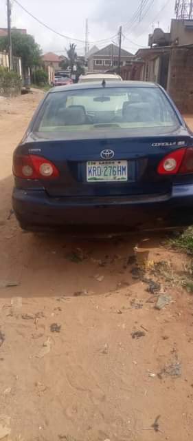 A picture of Hottest Awoof Awoof dealer market 2006 Toyota Corolla painted once