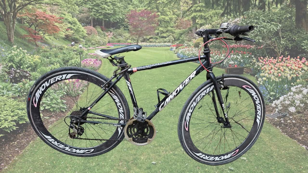 A picture of Cycle racing bike