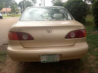 A picture of Toyota Corolla Okerejowoe