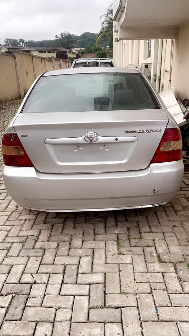 A picture of NEATLY USED TOYOTA COROLLA BANK TYPE 2007 MODEL WITH EXCELLENT