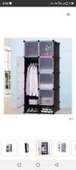 A picture of 2 column plastic wardrobes