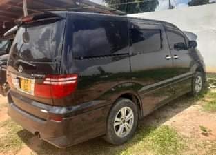 A picture of TOYOTA ALFARD KALI SNAA HAINA KIPENGELE BADO MPYA BEI 18