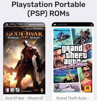A picture of Games psp