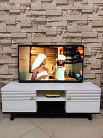 A picture of Hisense smart tv nchi 43 tv show case nzuri na
