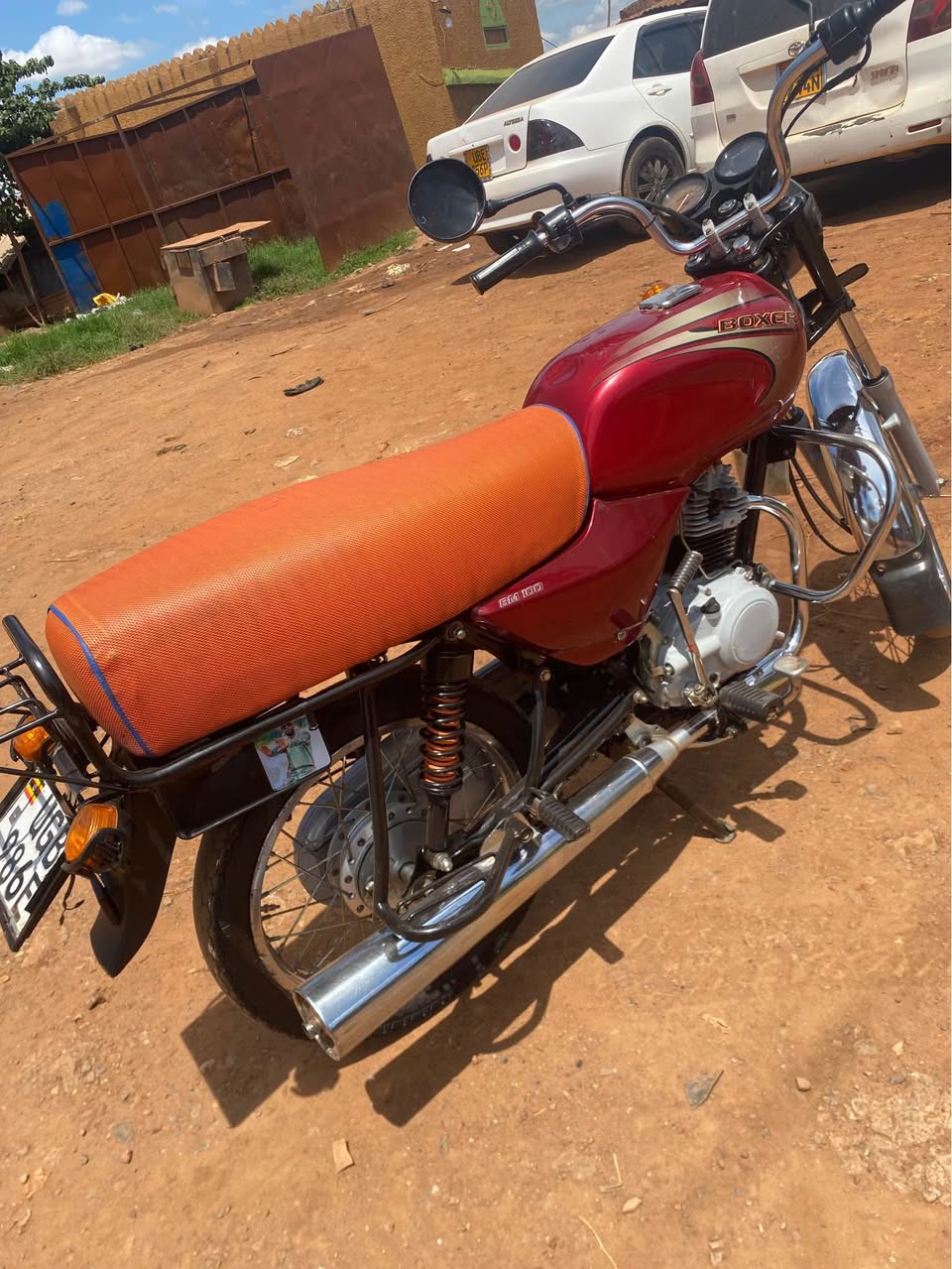 A picture of Bajaj boxer