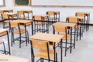 A picture of School furniture