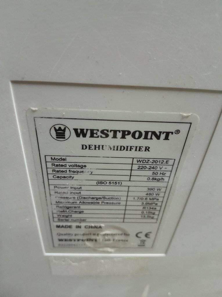 A picture of Dehumidifier