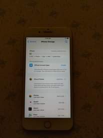 A picture of Iphone 8plus