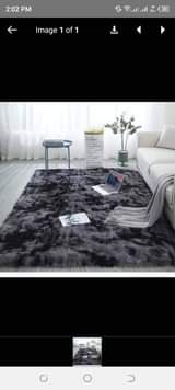 A picture of Fluffy Bedside center carpets