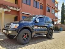 A picture of Pajero for sale call me on 256751331103 or what app