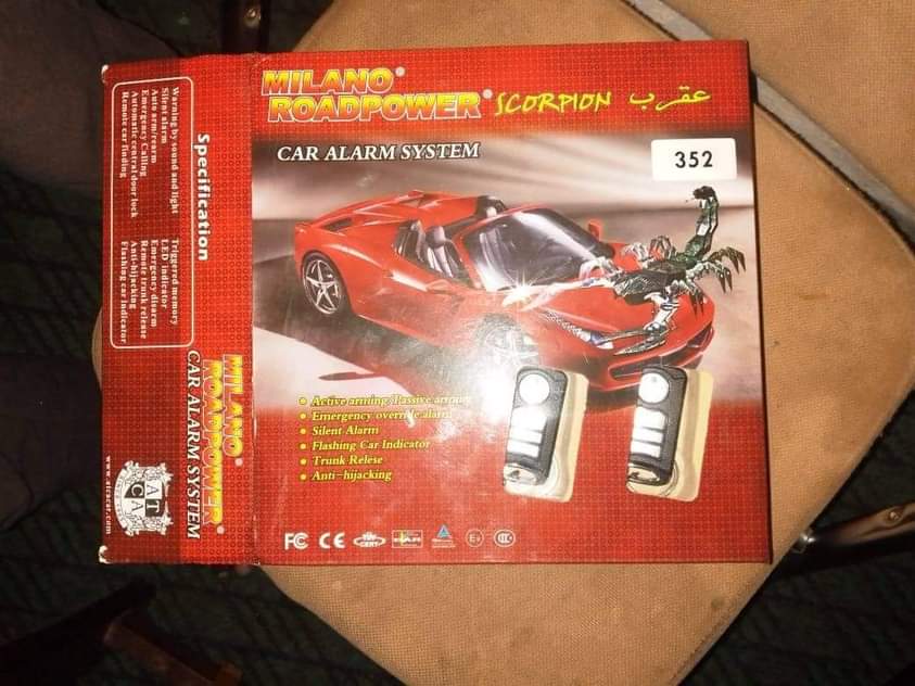 A picture of CAR ALARM