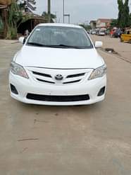 A picture of Toyota Corolla 2012 acident free tokunbo selling at distress price