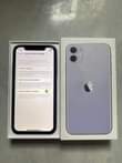 A picture of Iphone 11 plain purple 128Gb