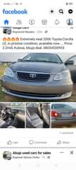 A picture of Extremely Super sharp and clean Toyota Corolla 06 model Engine