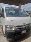 A picture of Toyota hiace bus