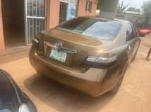 A picture of Toyota Camry 2008 model registered