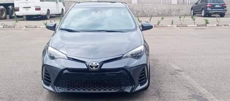 A picture of SUPER DISTRESS A Foreign Used Toyota Corolla Le 2018 Model