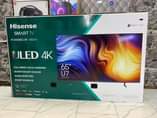 A picture of Hisense 65 inches smart Uled with quantum dot colors at
