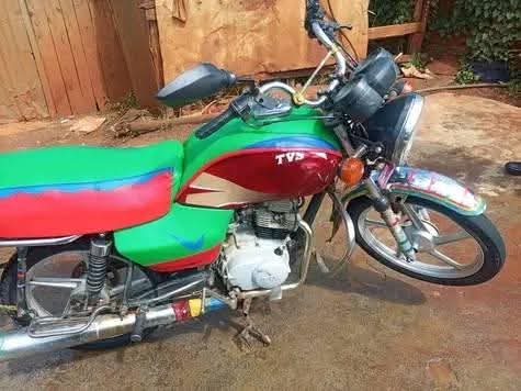 A picture of Tvs motorbike