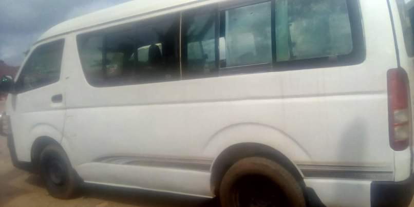 A picture of Toyota Hummer bus