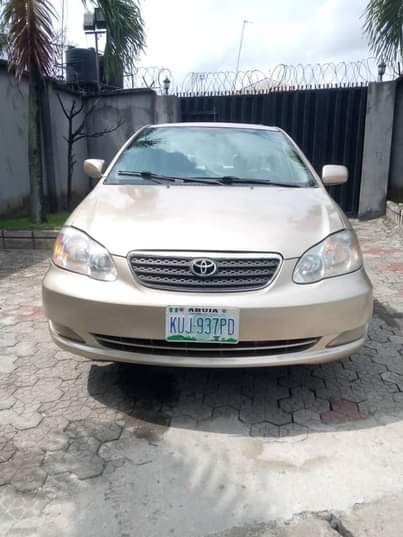 A picture of SUPER CLEAN 2006 MODEL TOYOTA COROLLA Engine untampered AC na