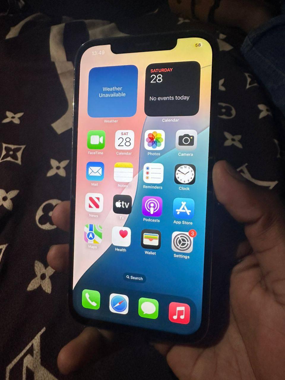 A picture of Iphone 12pro max