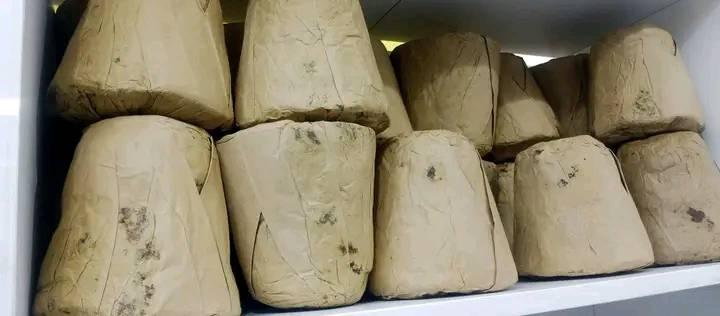 A picture of African blacksoap soap