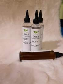 A picture of Hair oil organic