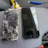 A picture of Phone repair service we do