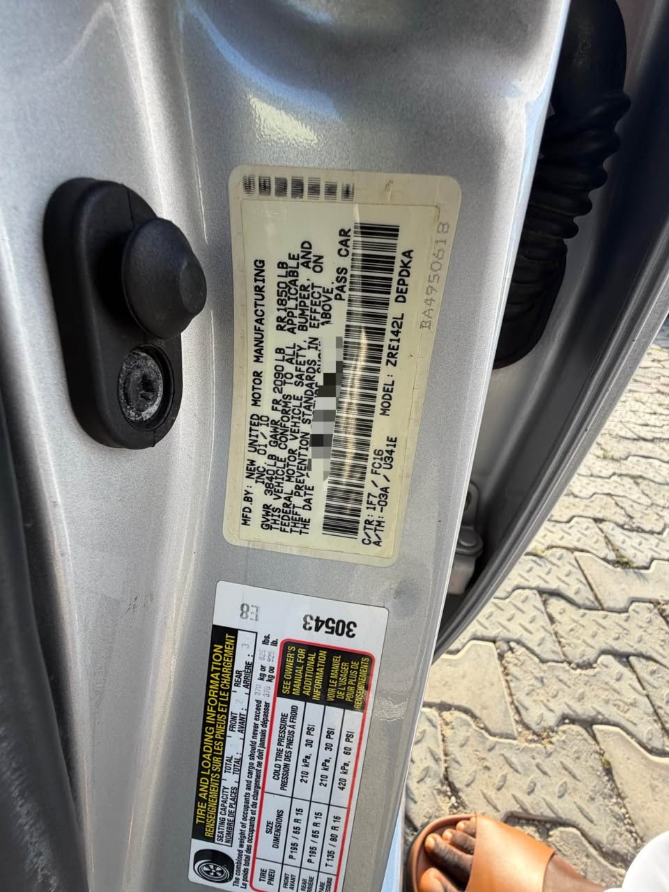 A picture of Toyota Corolla 2010