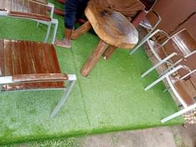 A picture of grass carpet