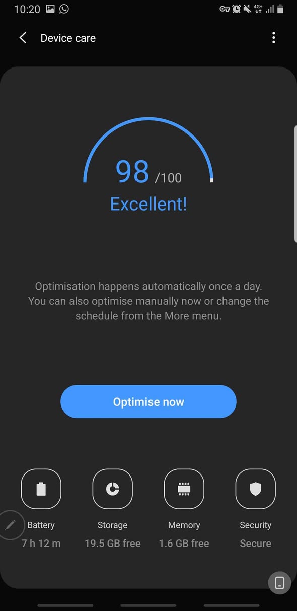 A picture of Samsung note 8