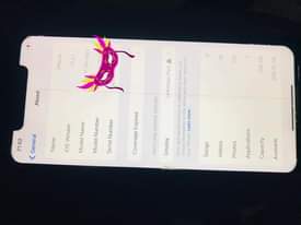 A picture of iPhone 11 pro max 256GB
