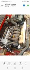 A picture of Toyota matrix year 04 engine and transmission and ac is