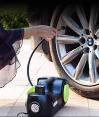 A picture of 12V Car Repair Tools Portable 5T Electric Hydraulic Jack Set