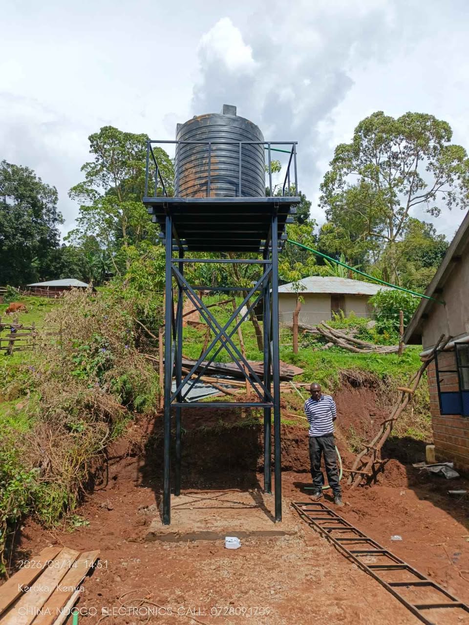 A picture of Hey guys we make tank stands at affordable prices