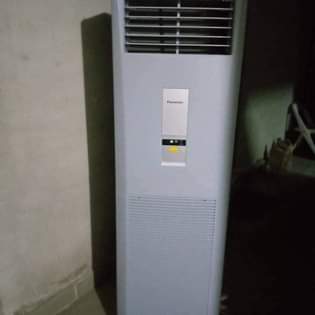 A picture of AC air conditioner standing unit