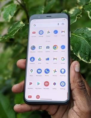 A picture of Google pixel 4