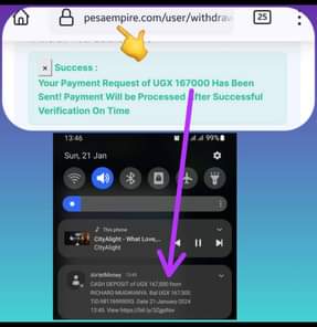 A picture of We have just launched register now https pesaempire com register