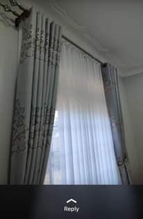 A picture of For quality curtains nets carpets and accessories wholesale retail call
