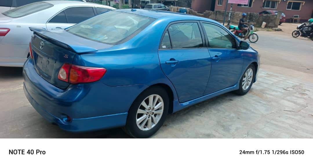 A picture of Used but not register Toyota Corolla 2010 Engine Gear Body